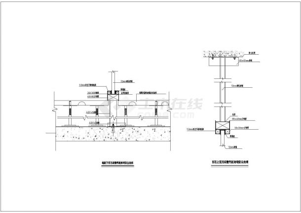 某114㎡建筑弱电单层机房电气施工图纸-图一