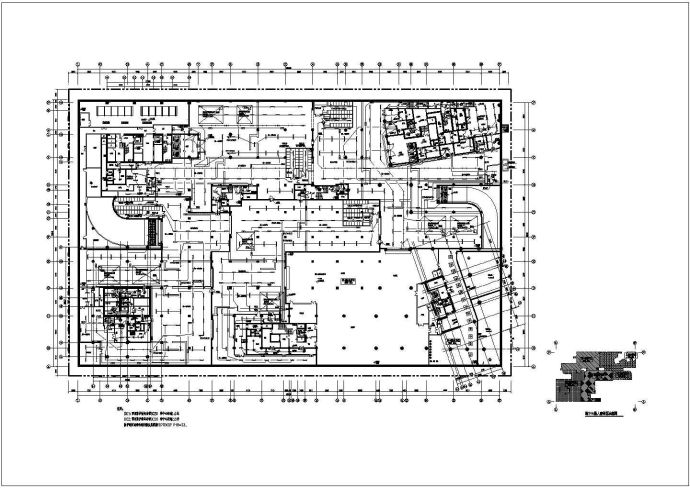 [广东]某106410平米三层商业建筑电气施工图_图1