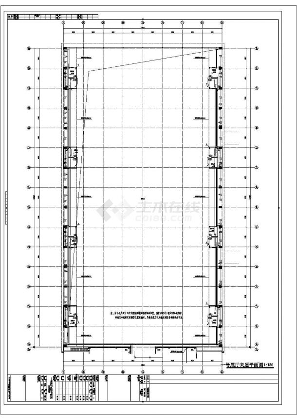 [江苏]某64861㎡三层展览馆电气施工图纸（甲级设计院）-图二