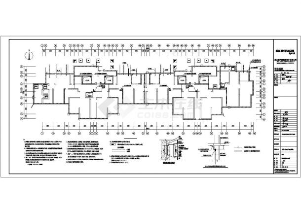 [河北]21929.67㎡二十九层商业楼带人防地下室电气施工图（一级负荷）-图一