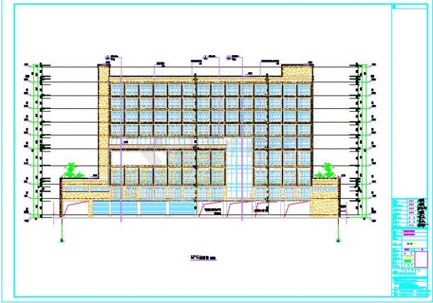 某地厂房建设项目完整建筑设计施工图-图二