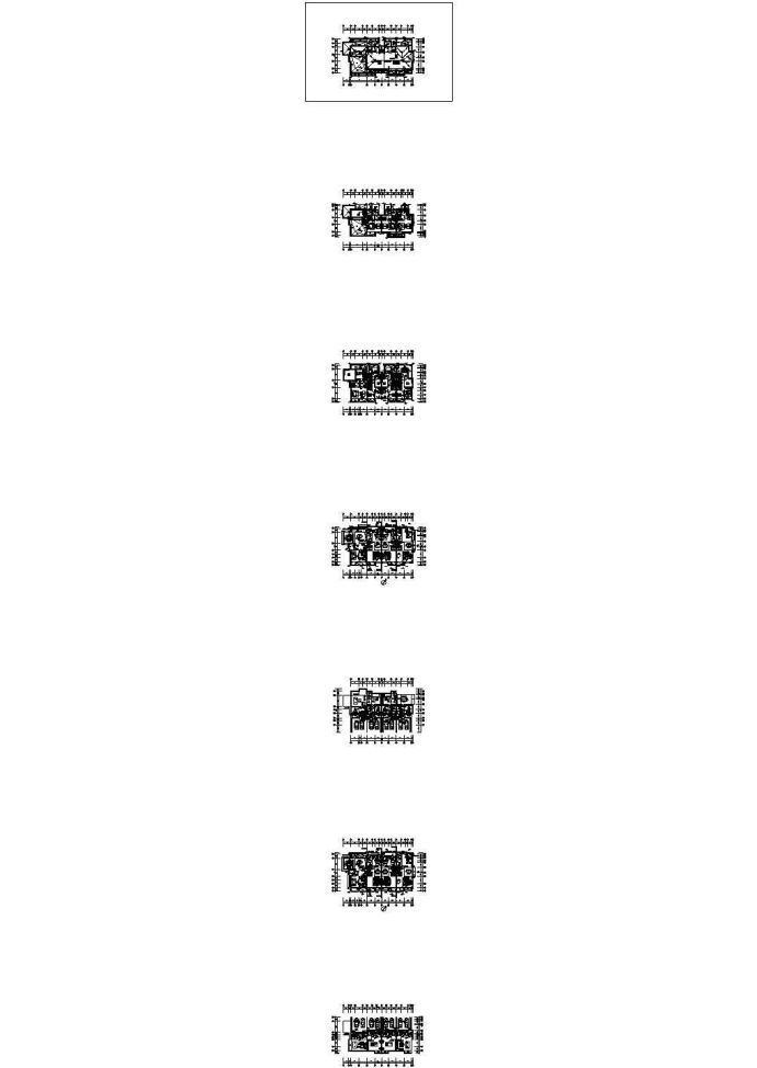 某三层剪力墙结构别墅电气施工图（主体高度为11.65米）_图1