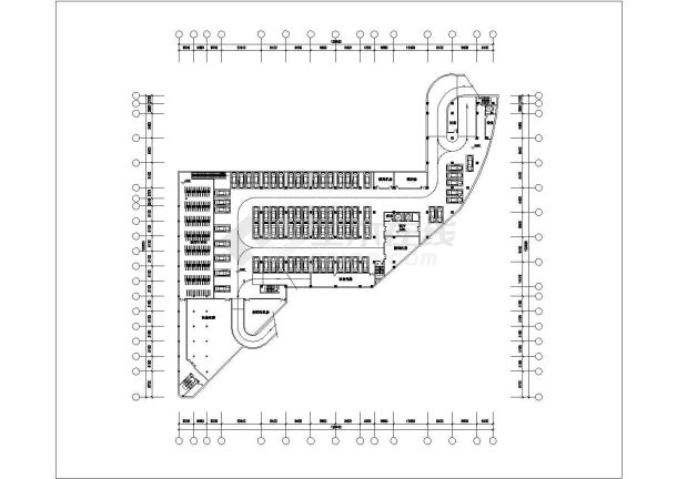 [上海]某25882㎡五层体育馆建筑设计方案(高20.6米)VIP-图二