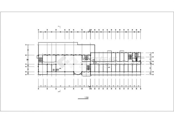 某1560平方米四层框架结构汽车站建筑方案图（高14.4米）-图一