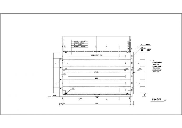 某二层砖混结构游泳馆建筑方案图（高11.4米）_图1