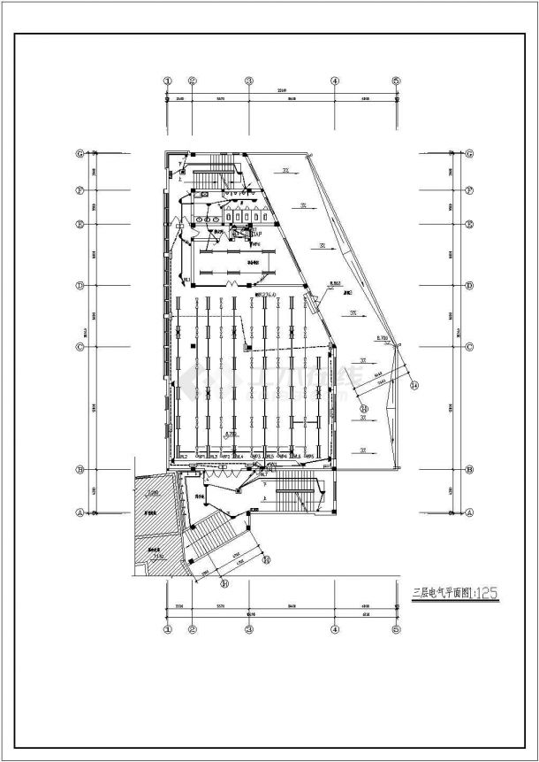 【温州】2696㎡某小学五层综合楼电气设计施工图-图一