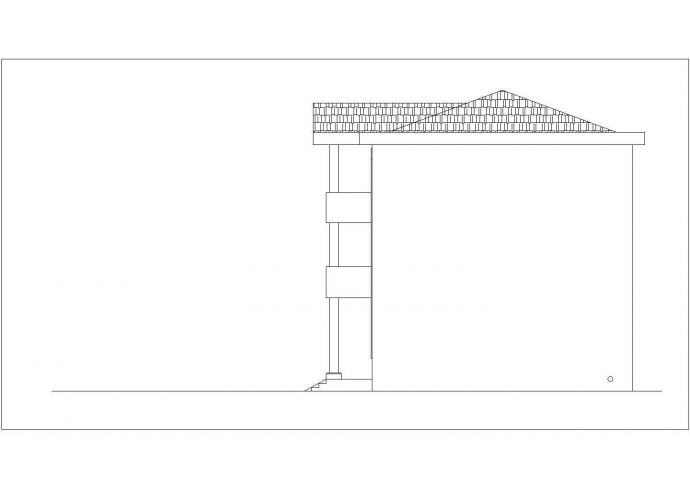 某地三层自建房民用住宅楼建筑设计图_图1