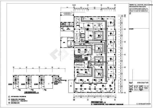 [浙江]某五层办公楼电气全套施工图纸（含给排水设计）-图二