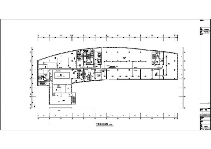 【内蒙古】某移动公司综合楼电气设计施工图纸_图1