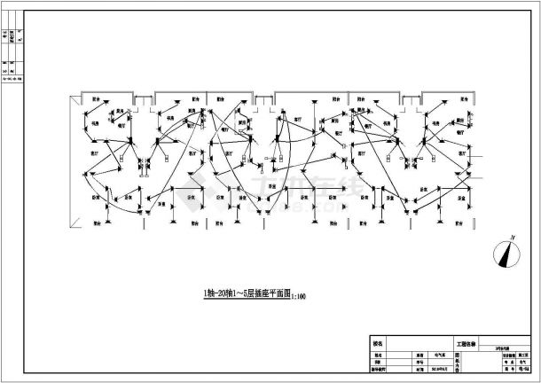 【河北】8557㎡某高层住宅小区电气施工图-图二