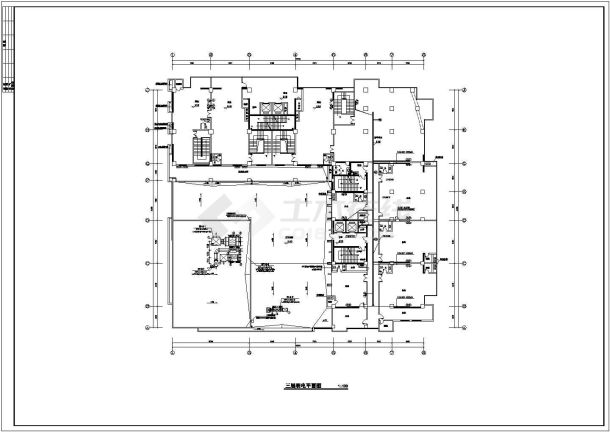 【山东】某二十三层文化发展中心全套电气设计施工图-图一