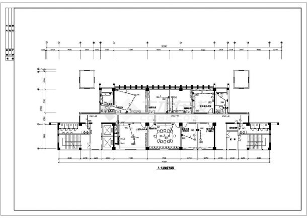 十三层办公楼全套电气设计施工图纸-图一