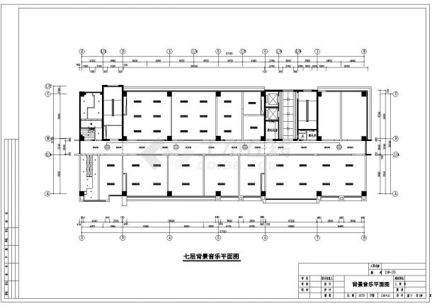 深圳某12912平米九层环保监测综合楼装修电气图纸-图一