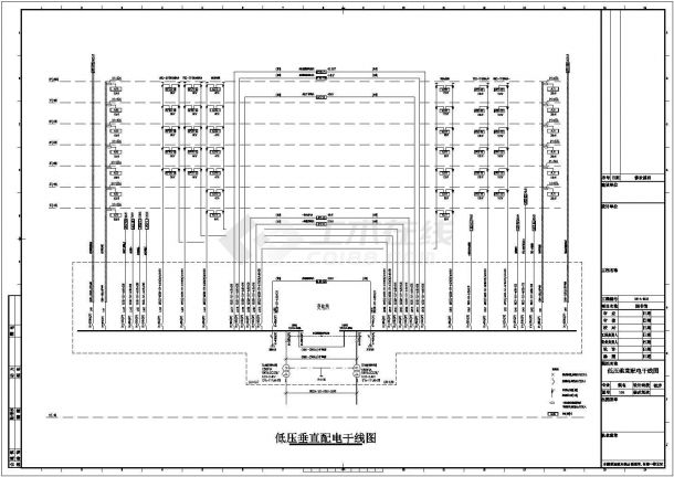【江苏】32000㎡五层大型图书馆电气施工图纸-图一