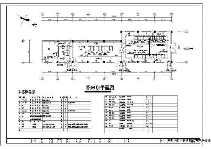 [益阳]某污水处理厂强电初设图纸_图1