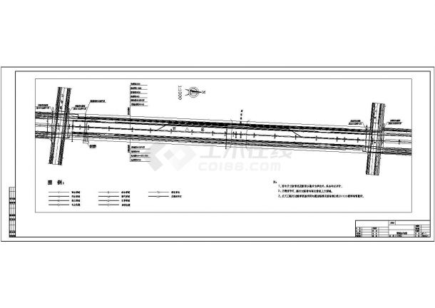 某市政道路口管线综合楼给排水设计图-图二