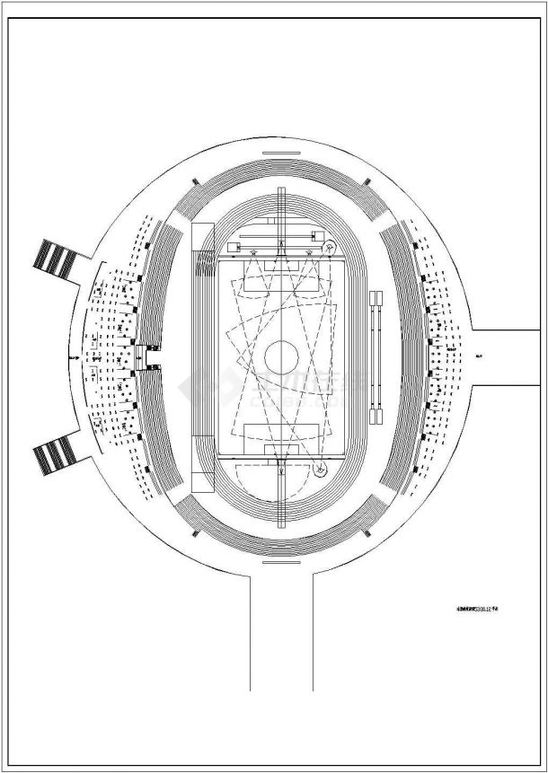 [山东]某2.5万平米三层健身中心体育场电气初设图（甲级院设计）-图二