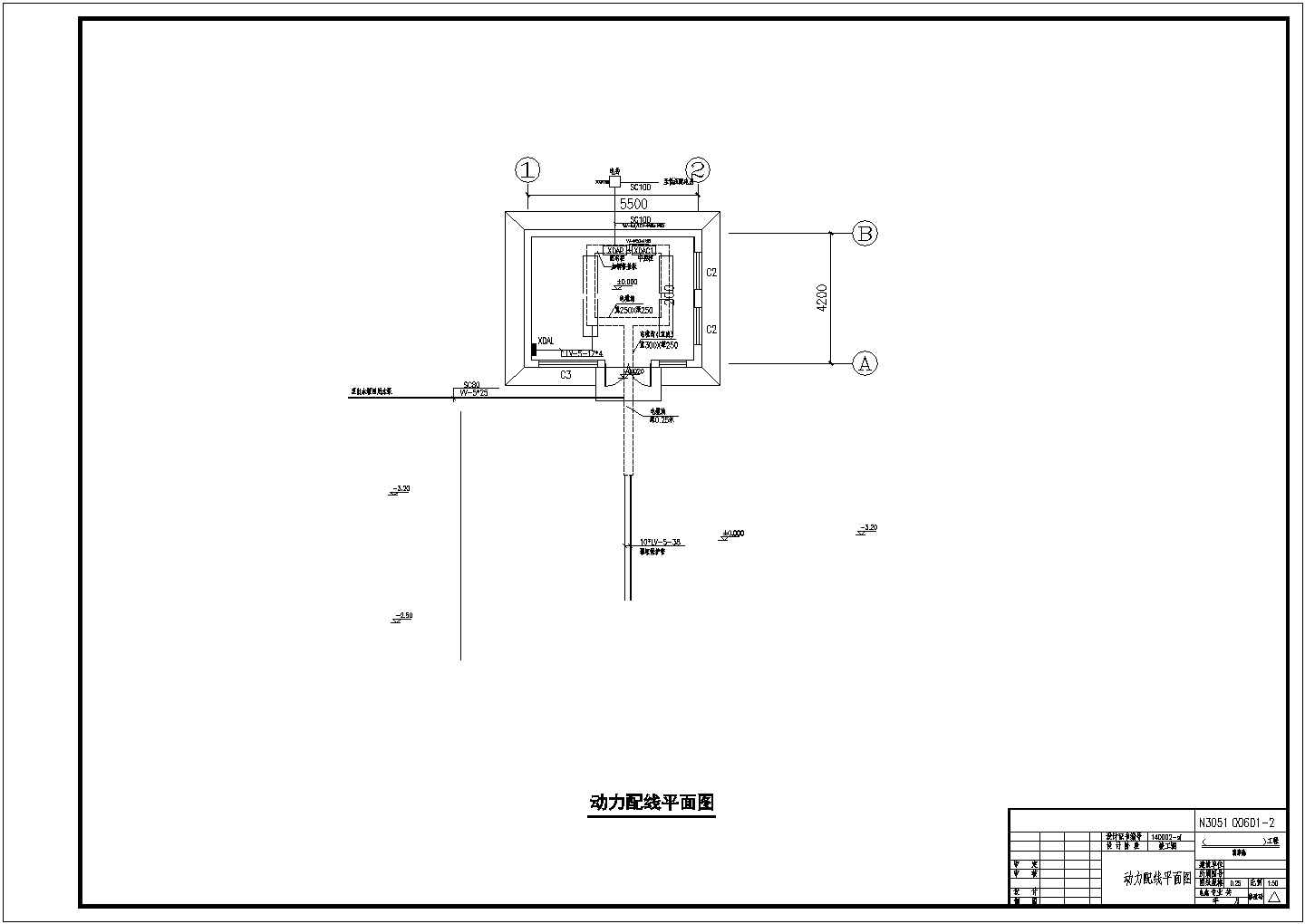 某污水处理厂消毒池电气设计施工图
