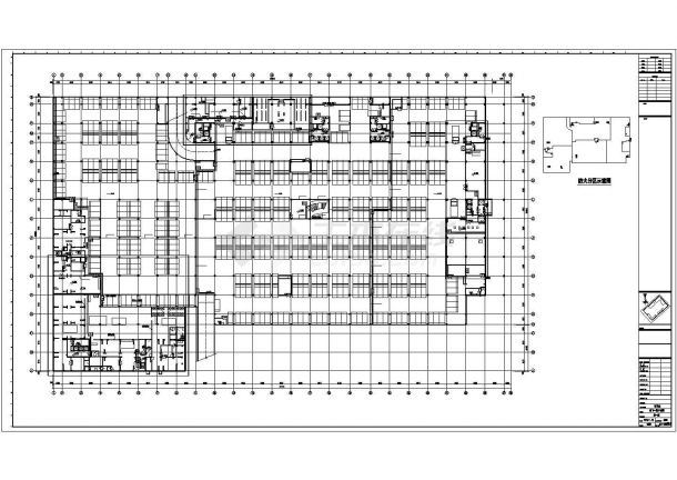 [深圳]十七层厂房建筑给排水施工图纸（同层排水气体消防）含设计说明-图一