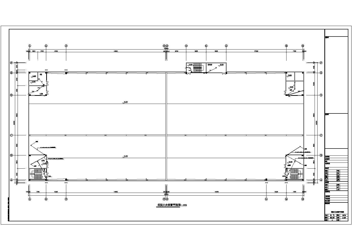 18621㎡某制衣厂三层制衣车间电气设计施工图