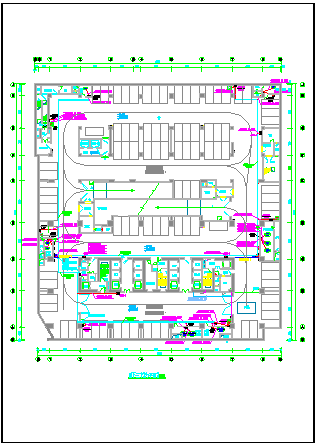 [广东]某84313㎡三十四层知名办公楼电气设计施工图（含人防）-图一