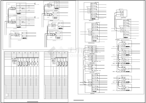 [山东]某40564㎡二十八层商住综合楼电气施工全套图纸（含楼宇自控系统)-图一