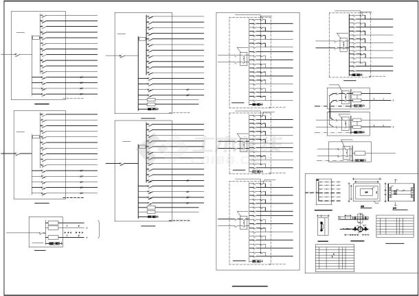 [山东]某40564㎡二十八层商住综合楼电气施工全套图纸（含楼宇自控系统)-图二