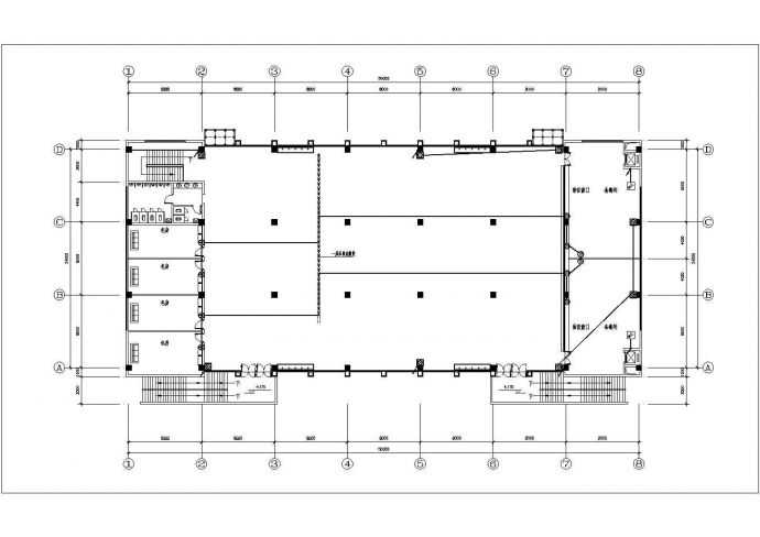 【安徽】某公司二层食堂电气设计施工图_图1