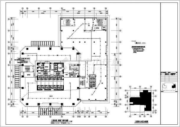 [安徽]某17.7万㎡三十四层办公楼全套电气施工图纸（含计算书）-图二