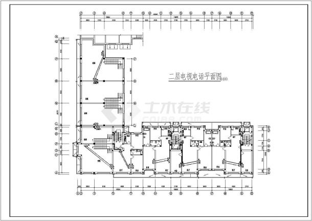 【沈阳】3490㎡某五层住宅楼电气设计施工图-图一