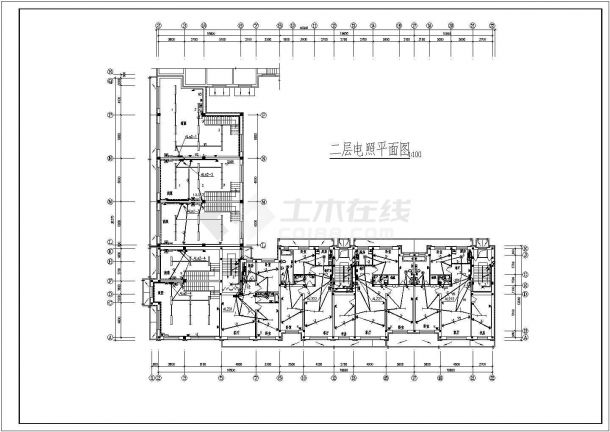 【沈阳】3490㎡某五层住宅楼电气设计施工图-图二