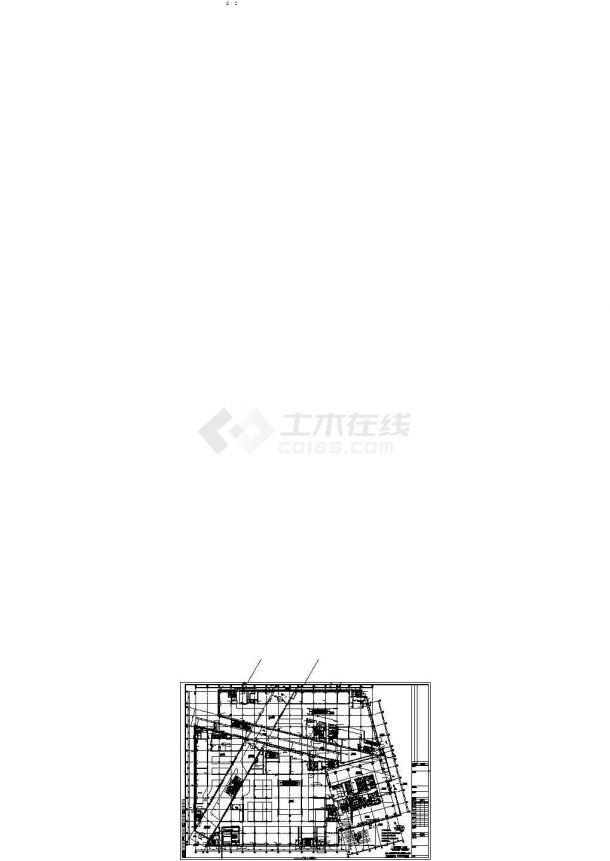 [上海]163997㎡四十层超高层综合楼给排水施工图纸(184米游泳池)-图一