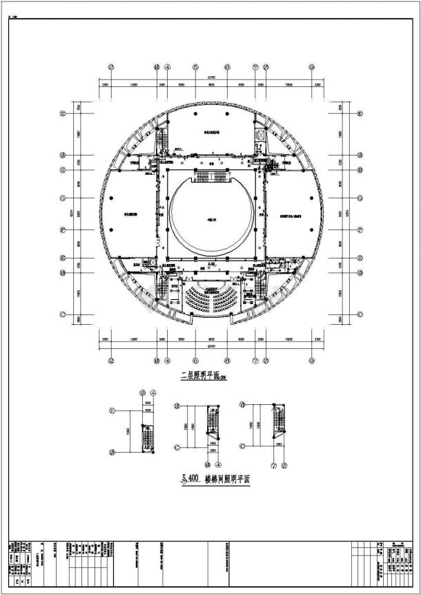 【咸宁】9887㎡某博物馆全套电气设计施工图-图二