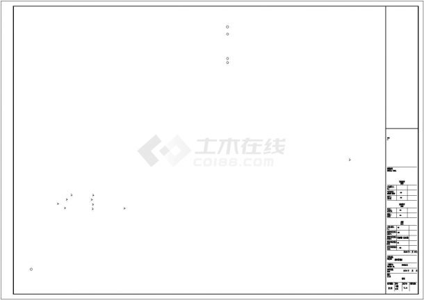 [江苏]20万平五层纺织服装城电气施工图（含人防）-图二