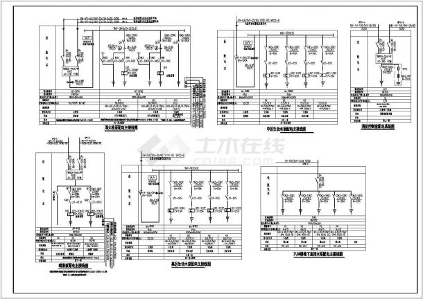 【广西】22025㎡高层商住楼电气设计施工图纸-图二