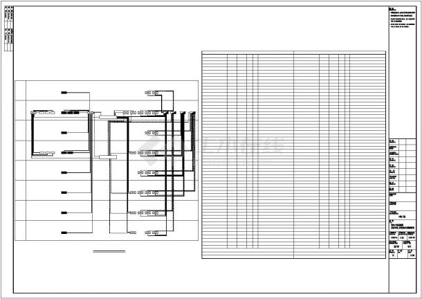 [云南]某十七层住宅楼电气施工图（第三类防雷）-图二