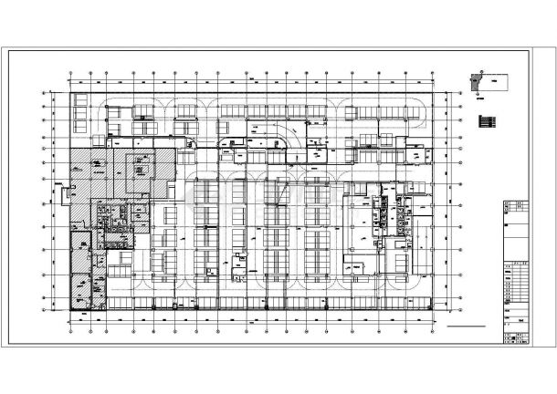 [河北]62000㎡二十六层5A级写字楼建筑给排水施工图（99米循环水系统）-图一