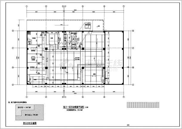 [广东]10000㎡十二层办公大厦给排水施工图纸-图二
