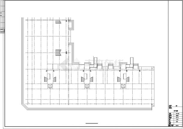 混合结构宜居经济适用房小区建筑施工图（2号楼）-图一