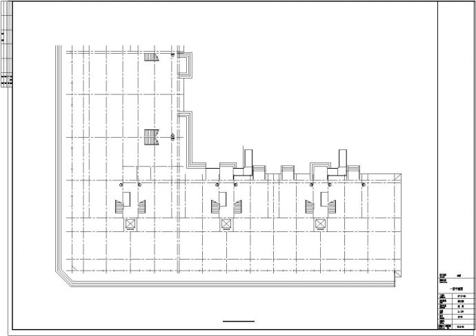 混合结构宜居经济适用房小区建筑施工图（2号楼）_图1