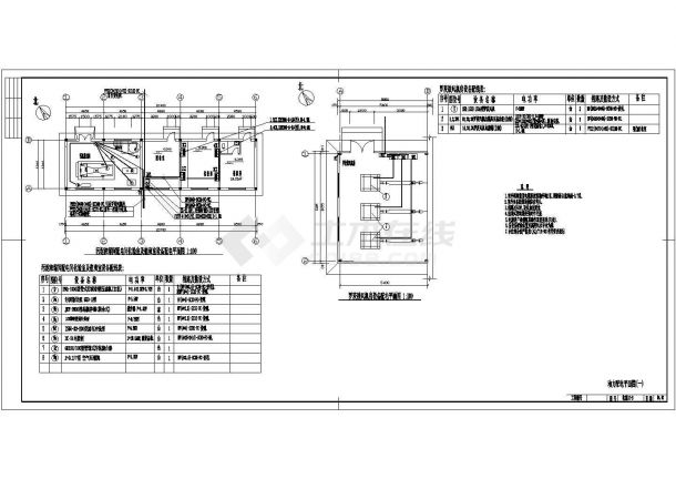 【天津】某公司污水处理站电气设计施工图纸-图二