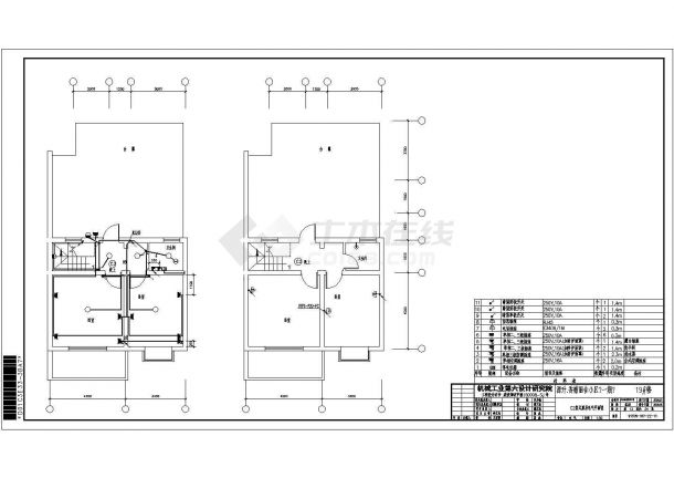 七千平高档住宅小区住宅楼全套施工图（含总体规划）-图二
