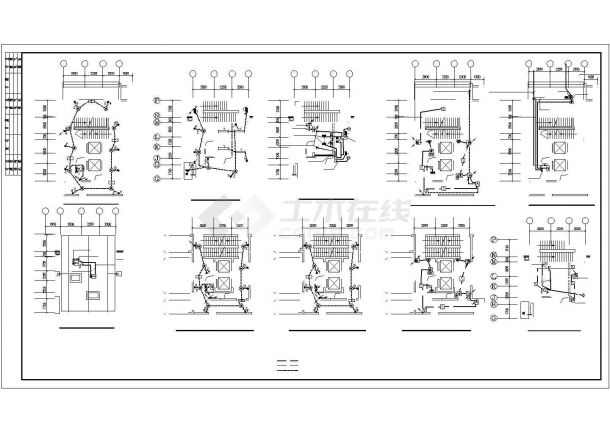 [石家庄]某二十层住宅楼电气设计图纸（二级负荷）-图二