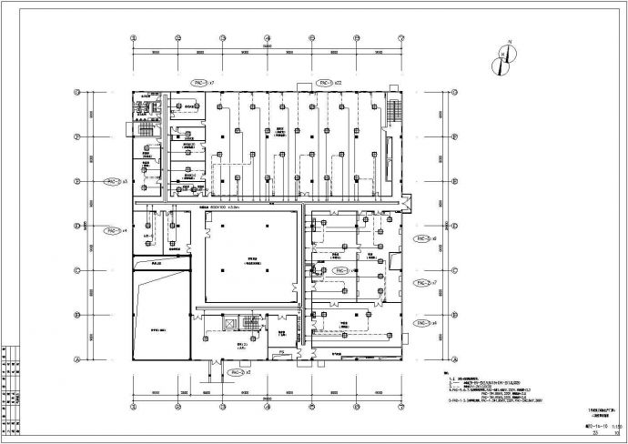8173㎡某两层研发中心电气设计施工图纸_图1