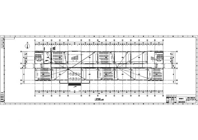 5670㎡某框架结构四层教学楼电气设计施工图纸_图1