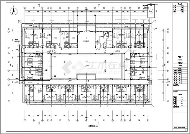 [湖南]2210㎡二层办公楼给排水施工图（太阳能热水）-图二