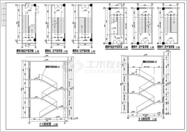 某四层框架结构厂房建筑施工图（高21米）-图二