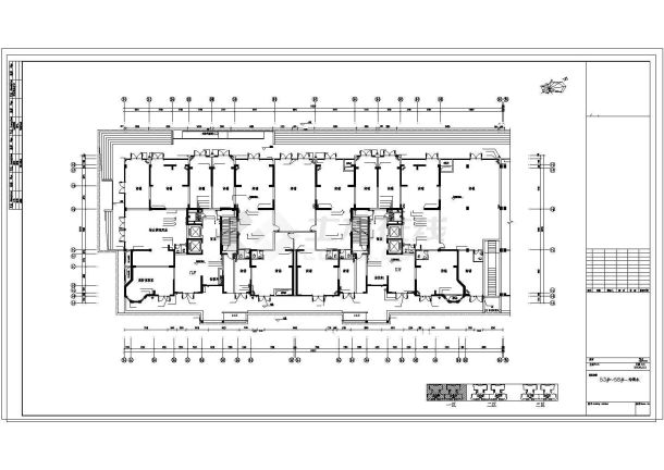 [四川]三十二层商住建筑给排水施工图-图一