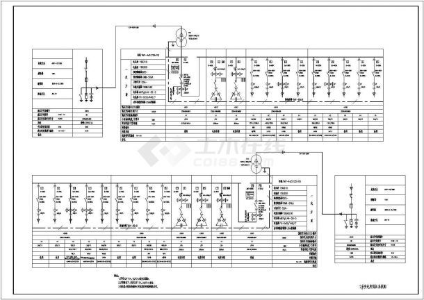 【齐齐哈尔】56605㎡大型铸造车间电气设计施工图纸-图二