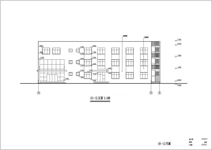 某塑料机械有限公司三层综合楼建筑施工方案_图1